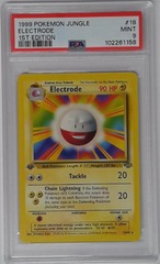 V1634: 1999: Elecrode: 18/64: 1ST Edition: Jungle: PSA: 9: MINT: 102261158